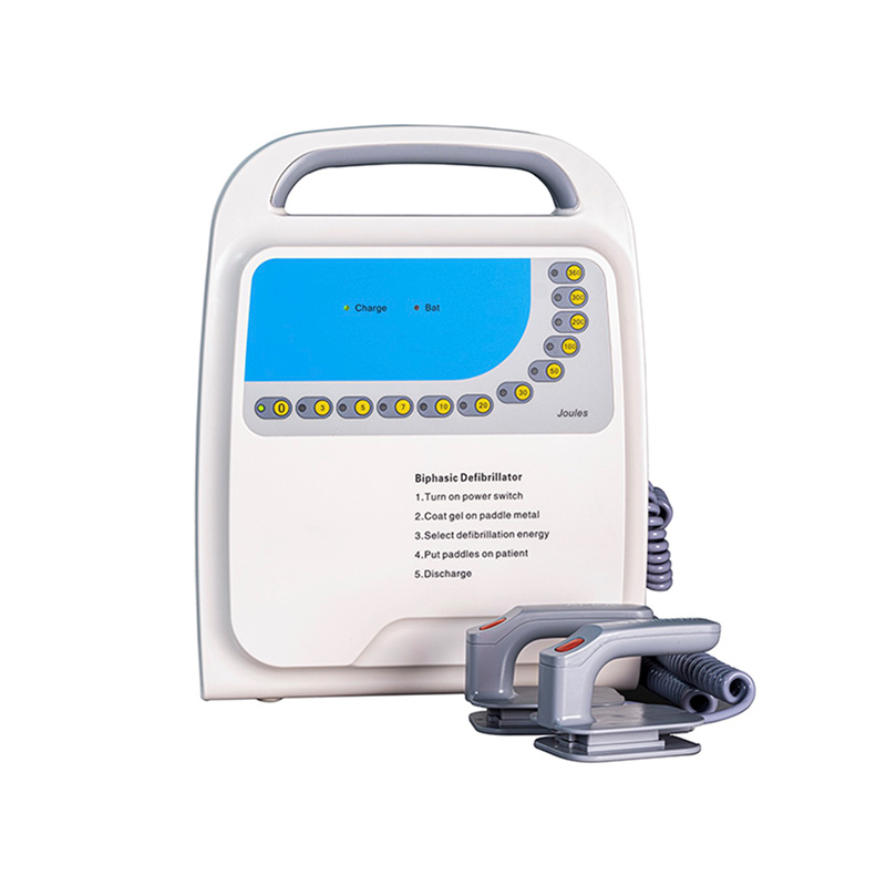 Defibrillator/biphasic