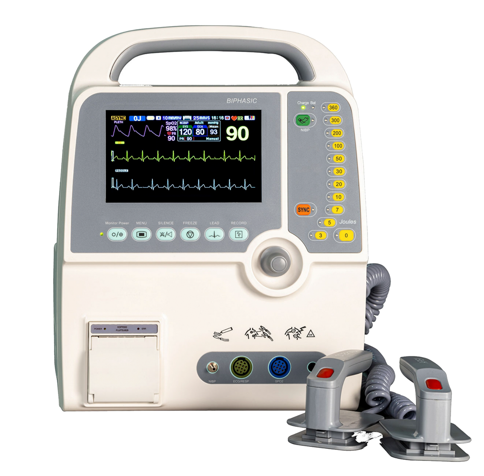 Biphasic Defibrillator Monitor