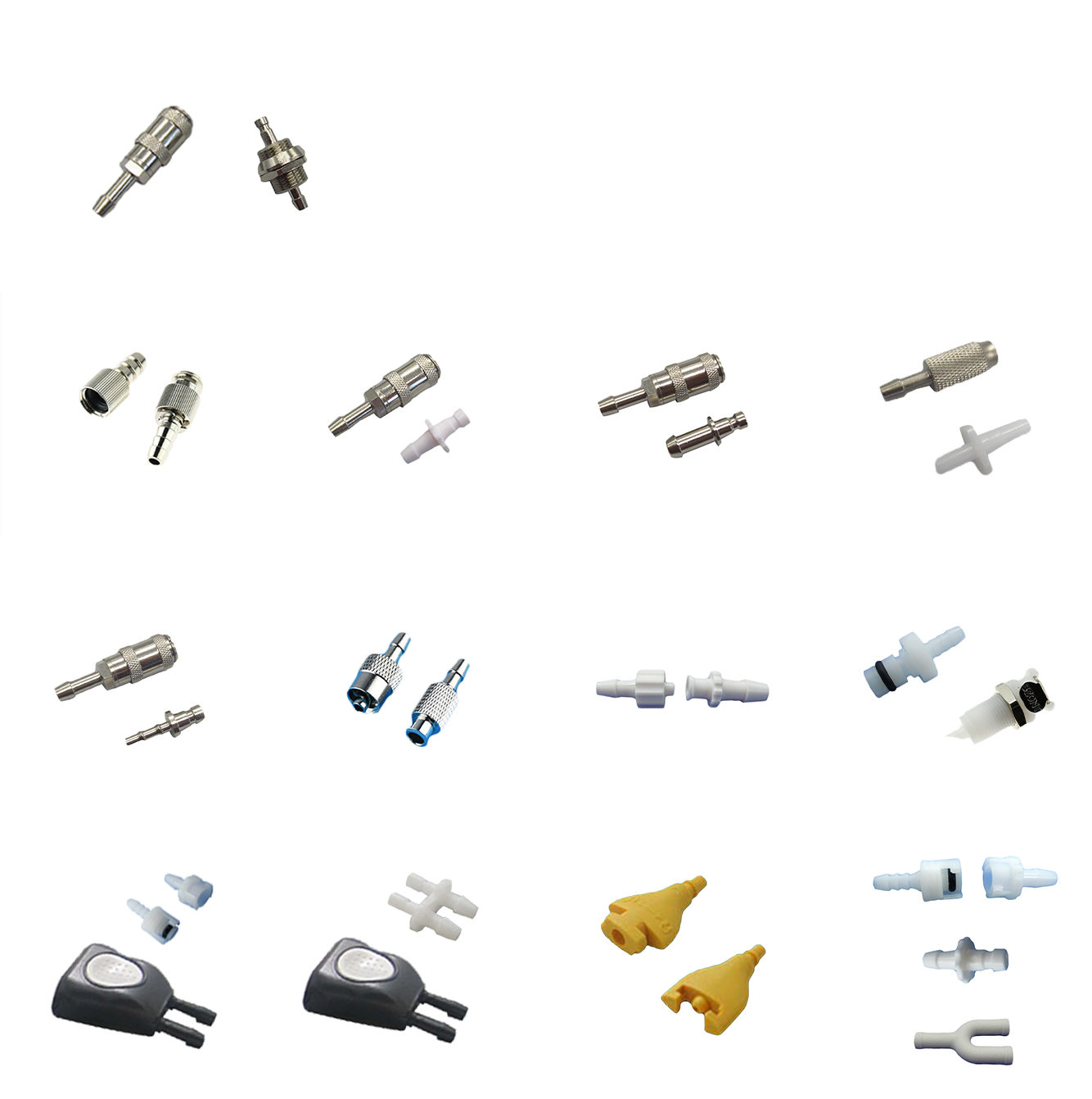 Universal NIBP Cuff Connector Kit for Mindray/Edan/Philips/Biolight/Comen BP Cuffs