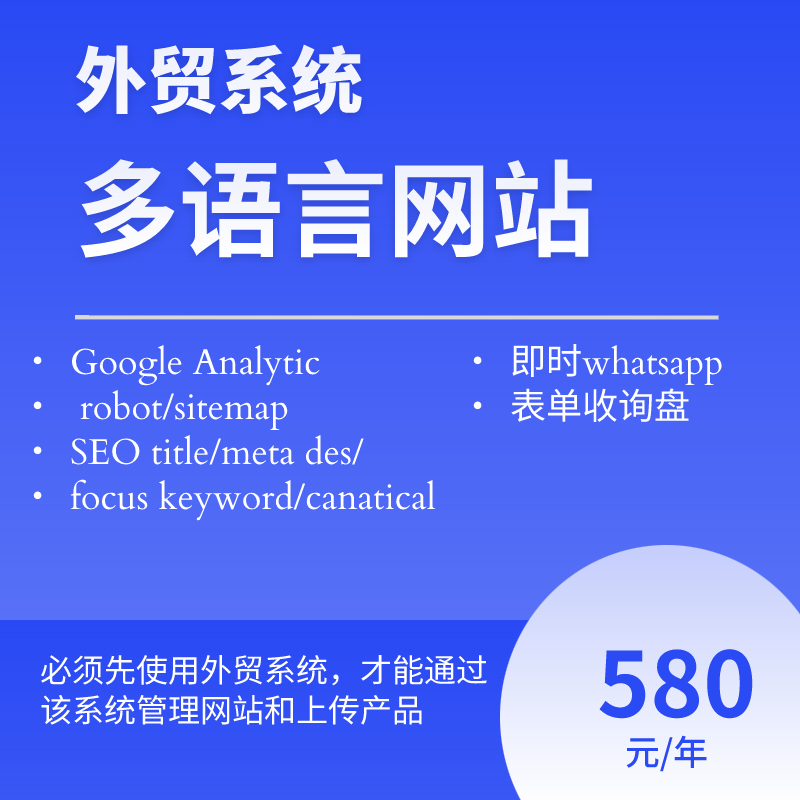 多语言网站